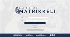 Desktop Screenshot of alumnirekisteri.prodeko.org